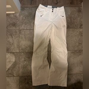 Women’s White Mammut women’s snow pants